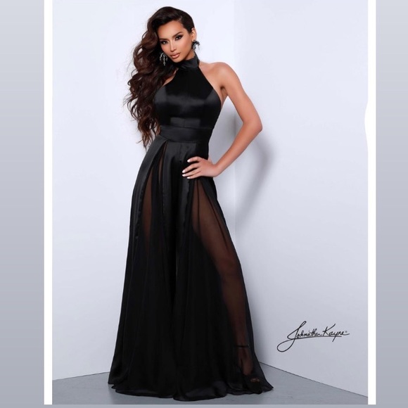 Johnathan Kayne Blue Pageant Jumpsuit size 6 - Picture 3 of 13